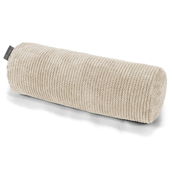 Sylinderputetrekk 20 x 55cm - Pom-pom Elfenben 01