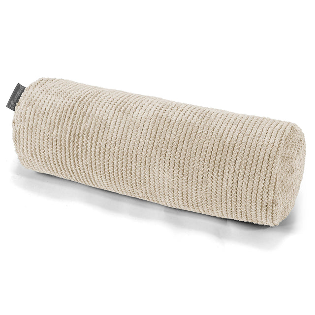 Sylinderputetrekk 20 x 55cm - Pom-pom Elfenben 01