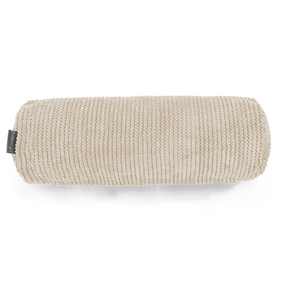 Sylinderputetrekk 20 x 55cm - Pom-pom Elfenben 02