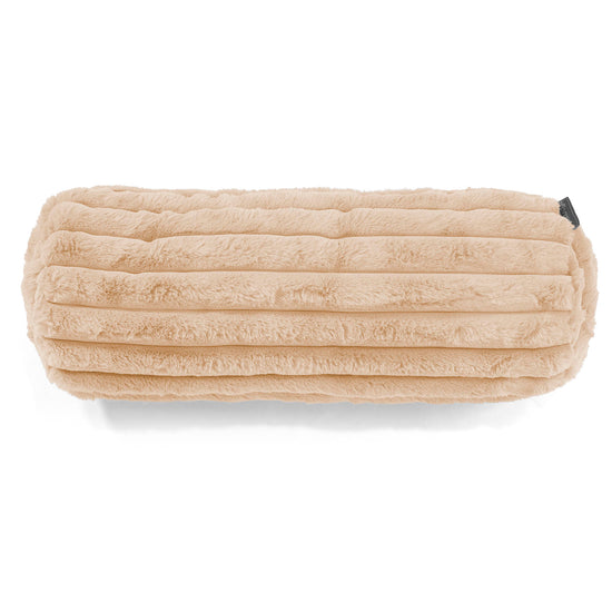 Sylinderputetrekk 20 x 55cm - Ultrabehagelig Kord Fersken 02