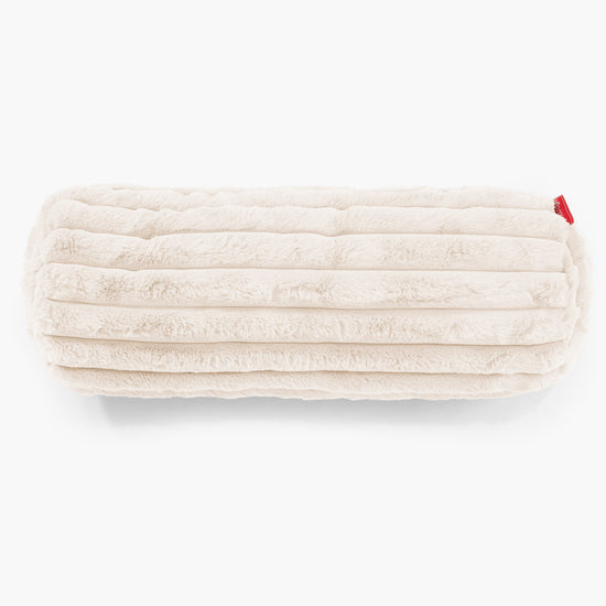 Sylinderputetrekk 20 x 55cm - Ultrabehagelig Kord Krem 02