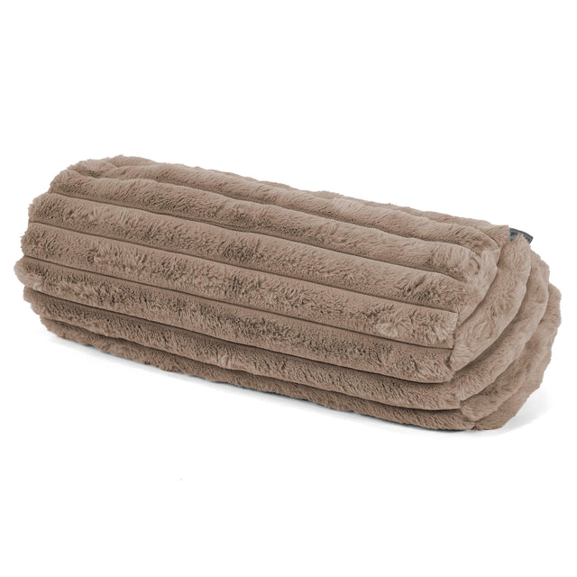 Sylinderputetrekk 20 x 55cm - Ultrabehagelig Kord Mink 01
