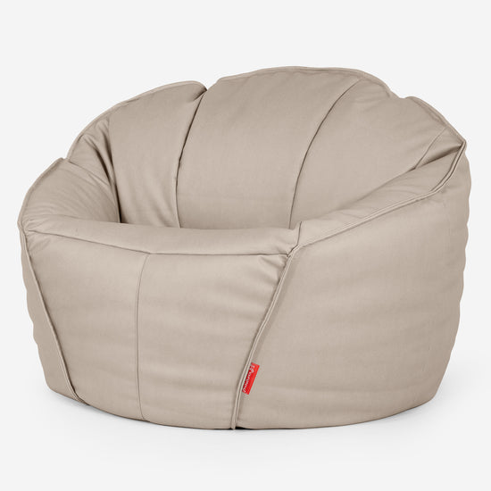 Ultimate Klassisk Gaming Saccosekk - Vegansk Skinn Elfenben 01