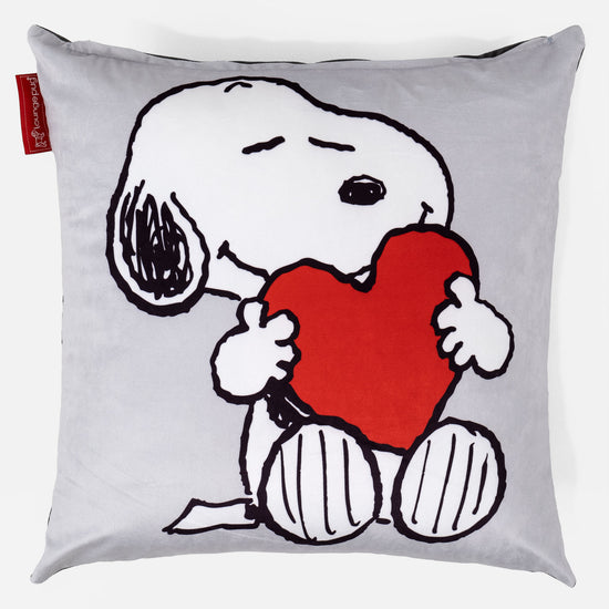 Snoopy Putetrekk 47 x 47cm - Hjerte 01