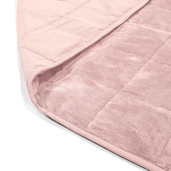 Vektpledd for Voksne - Flanellfleece Lys Rosa 02
