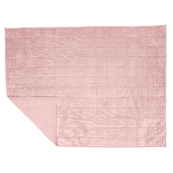 Vektpledd for Voksne - Flanellfleece Lys Rosa 03