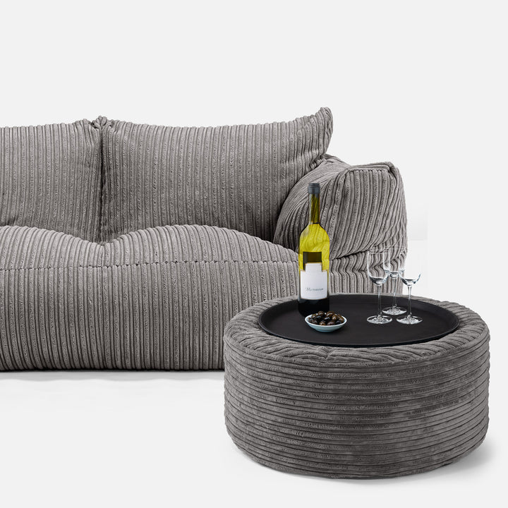 Josephine Saccosekk Sofa - Kordfløyel Grafitt 03