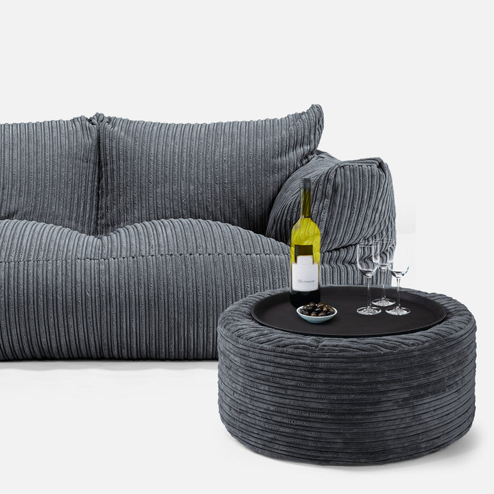 Josephine Saccosekk Sofa - Kordfløyel Skifergrå 03