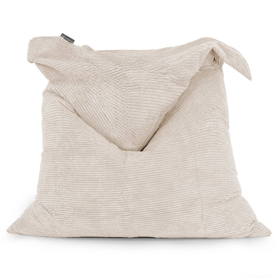 Saccosekk XXL - Pom-pom Elfenben 01