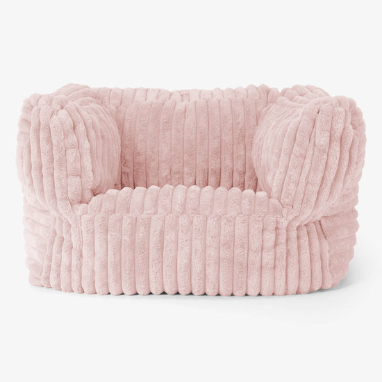 Albert Saccosekk Lenestol - Ultrabehagelig Kord Støvete Rosa 01