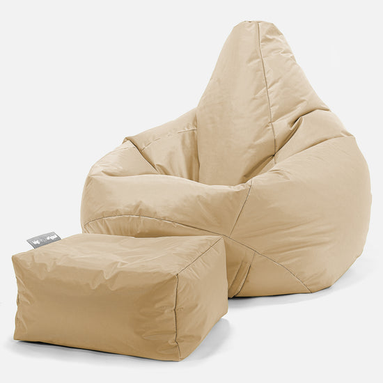 Hvilestol Saccosekk - SmartCanvas™ Beige 01