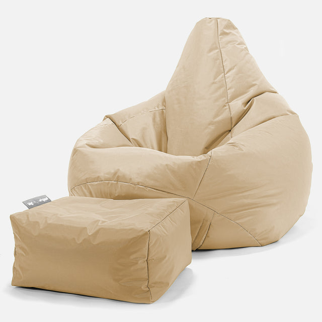 Hvilestol Saccosekk - SmartCanvas™ Beige 01