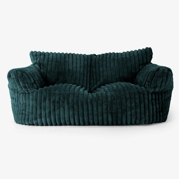 Josephine Saccosekk Sofa - Ultrabehagelig Kord Mørketurkis 01
