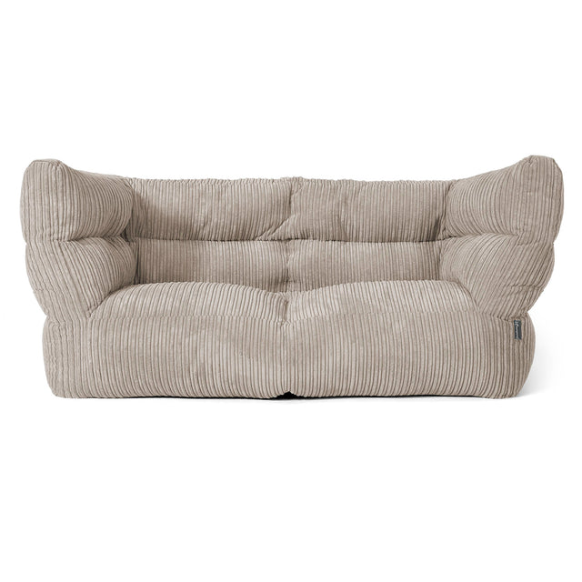 Louis 2-seter Saccosekk Sofa - Kordfløyel Mink 01