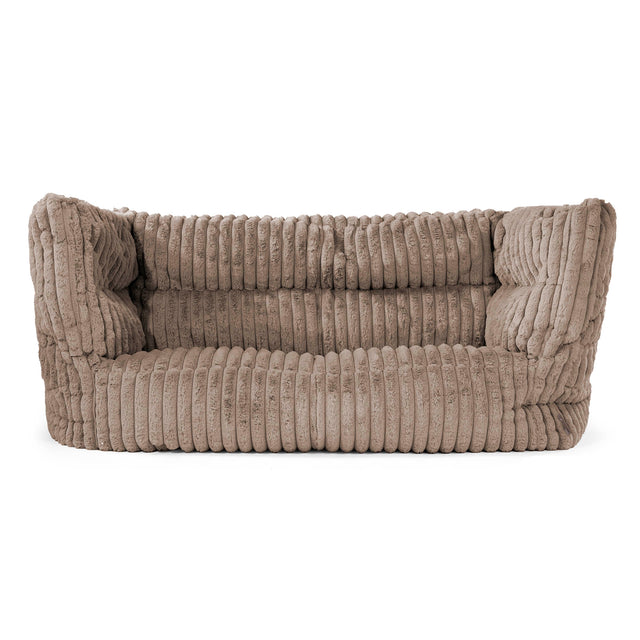 Louis 2-seter Saccosekk Sofa - Ultrabehagelig Kord Mink 01