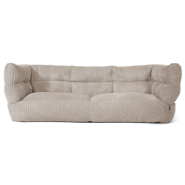 Louis 3-seter Saccosekk Sofa - Kordfløyel Mink 01