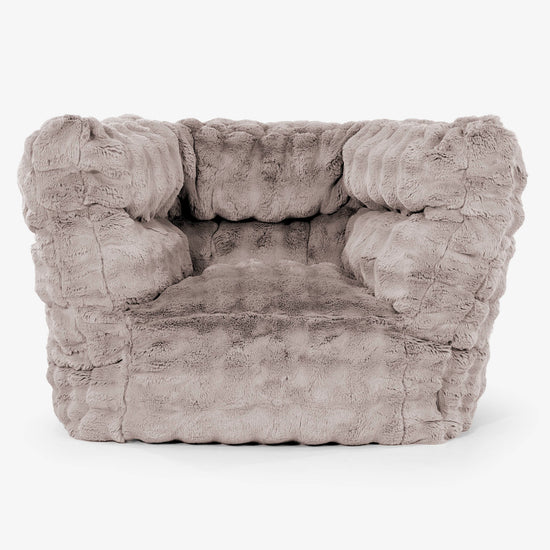 Louis Saccosekk Lenestol - Falsk Pels Boble Mink 01