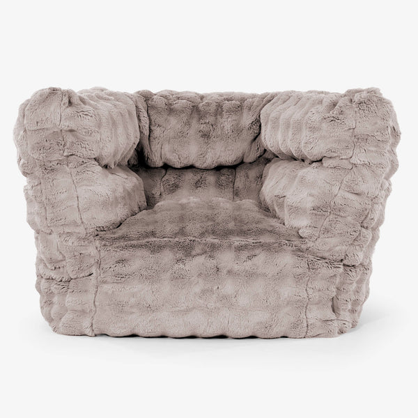 Louis Saccosekk Lenestol - Falsk Pels Boble Mink 01