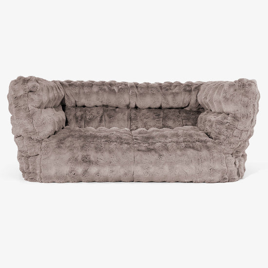 Albert 2-seter Saccosekk Sofa 2.0 - Falsk Pels Boble Mink 01
