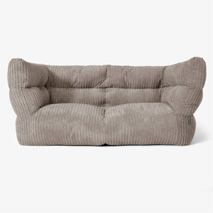 Albert 2-seter Saccosekk Sofa 2.0 - Kordfløyel Duegrå