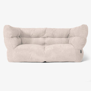 Albert 2-seter Saccosekk Sofa 2.0 - Kordfløyel Elfenben