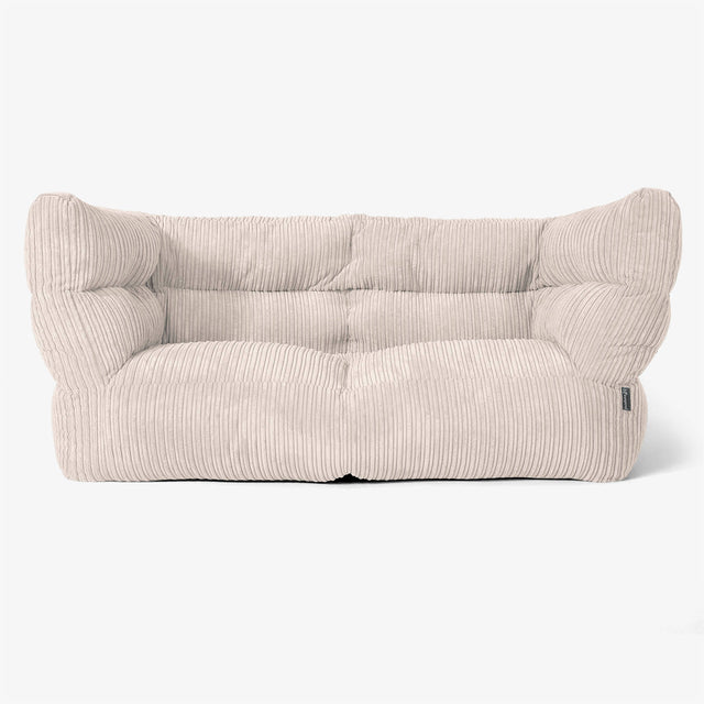 Albert 2-seter Saccosekk Sofa 2.0 - Kordfløyel Elfenben 01