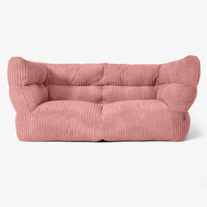 Albert 2-seter Saccosekk Sofa 2.0 - Kordfløyel Fersken