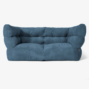 Albert 2-seter Saccosekk Sofa 2.0 - Kordfløyel Marineblå