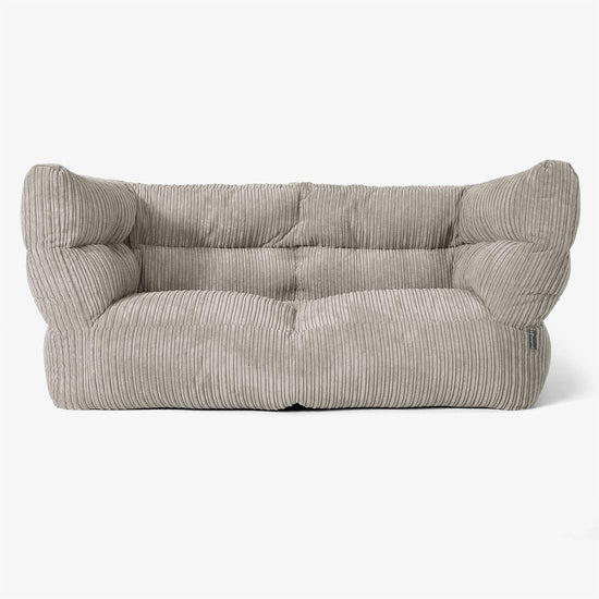Albert 2-seter Saccosekk Sofa 2.0 - Kordfløyel Mink 01