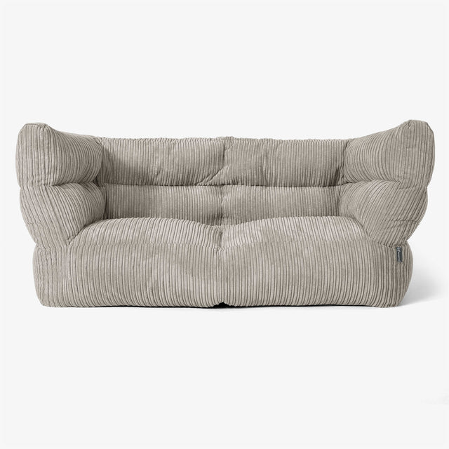 Albert 2-seter Saccosekk Sofa 2.0 - Kordfløyel Mink 01