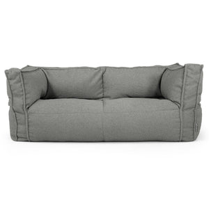 Albert 2-seter Saccosekk Sofa - Bouclé Grå