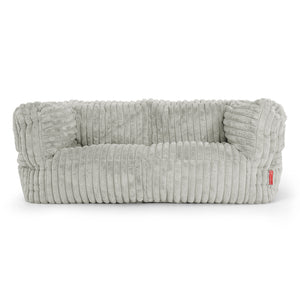 Albert 2-seter Saccosekk Sofa - Ultrabehagelig Kord Salviegrønn