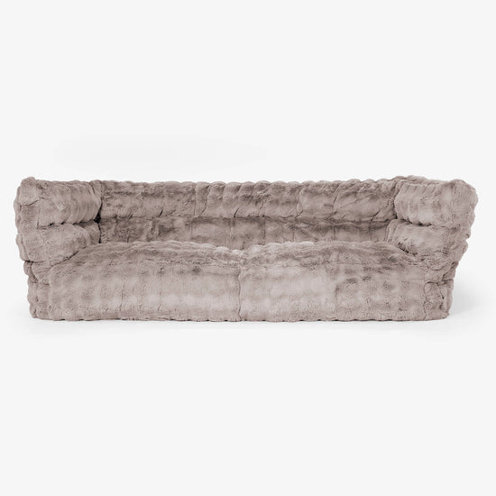 Albert 3-seter Saccosekk Sofa 2.0 - Falsk Pels Boble Mink 01