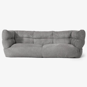 Albert 3-seter Saccosekk Sofa 2.0 - Kordfløyel Grafitt