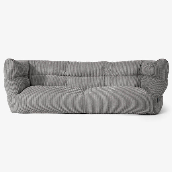 Albert 3-seter Saccosekk Sofa 2.0 - Kordfløyel Grafitt 01