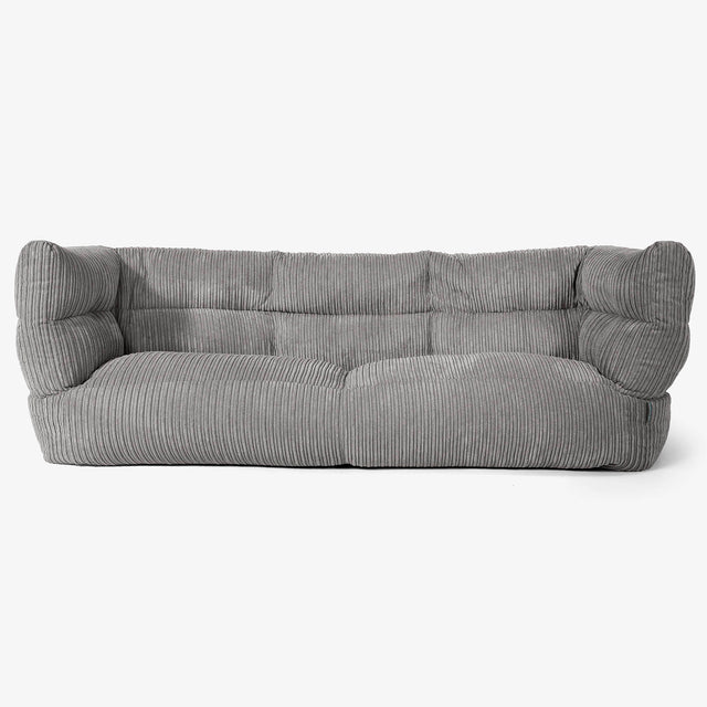 Albert 3-seter Saccosekk Sofa 2.0 - Kordfløyel Grafitt 01