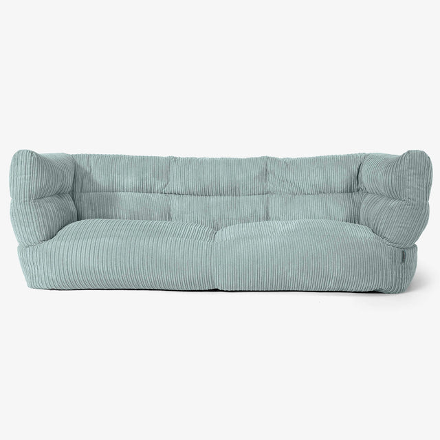 Albert 3-seter Saccosekk Sofa 2.0 - Kordfløyel Mintgrønn 01