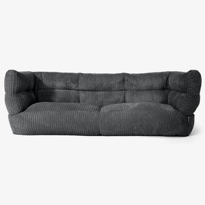 Albert 3-seter Saccosekk Sofa 2.0 - Kordfløyel Svart