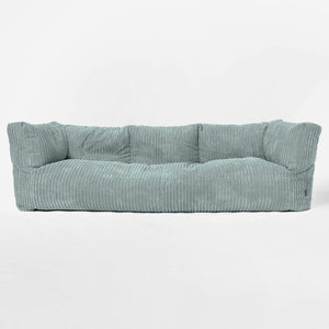 Albert 3-seter Saccosekk Sofa - Kordfløyel Mintgrønn