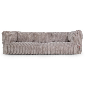 Albert 3-seter Saccosekk Sofa - Ultrabehagelig Kord Mink