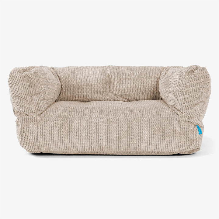 Albert Barnesofa-saccosekk 2-6 år - Pom-pom Elfenben 01