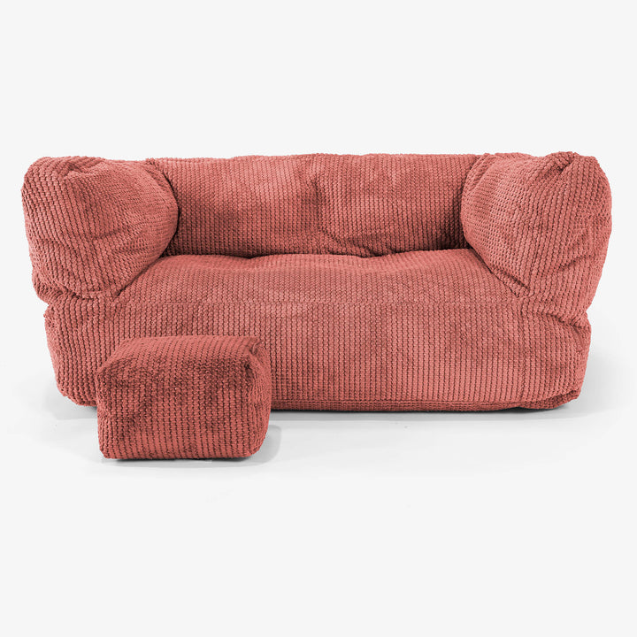 Albert Barnesofa-saccosekk 2-6 år - Pom-pom Gresskaroransje 02