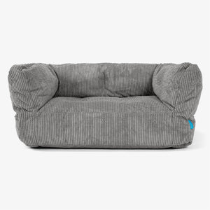 Albert Barnesofa-saccosekk 2-6 år - Pom-pom Koksgrå