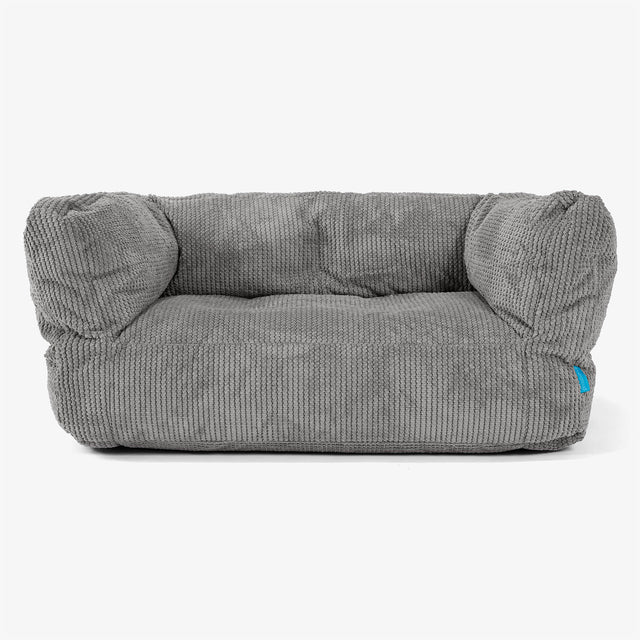 Albert Barnesofa-saccosekk 2-6 år - Pom-pom Koksgrå 01