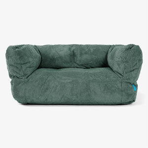 Albert Barnesofa-saccosekk 2-6 år - Pom-pom Mosegrønn
