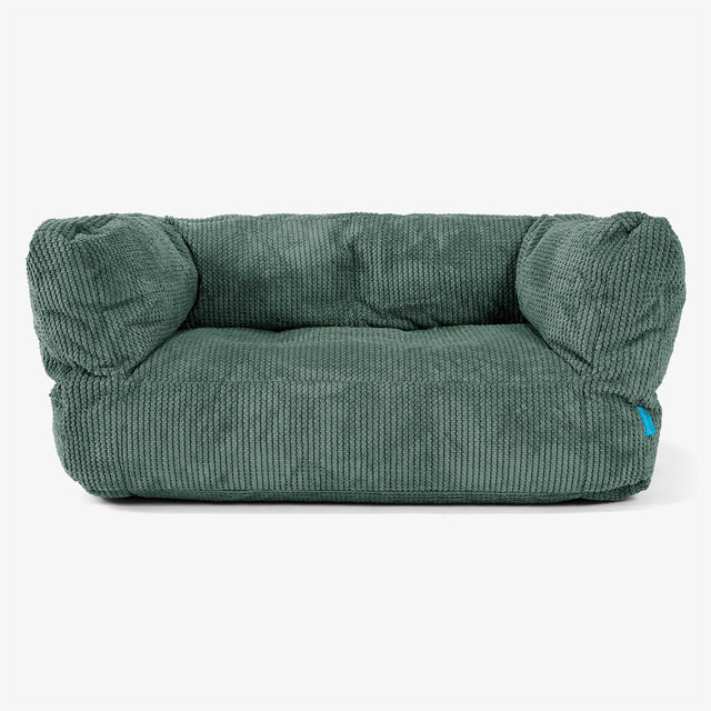 Albert Barnesofa-saccosekk 2-6 år - Pom-pom Mosegrønn 01
