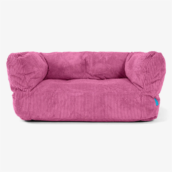 Albert Barnesofa-saccosekk 2-6 år - Pom-pom Rosa 01