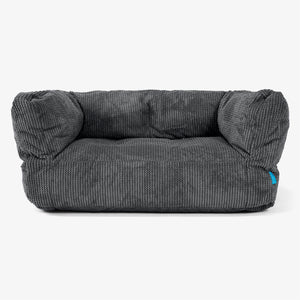 Albert Barnesofa-saccosekk 2-6 år - Pom-pom Svart