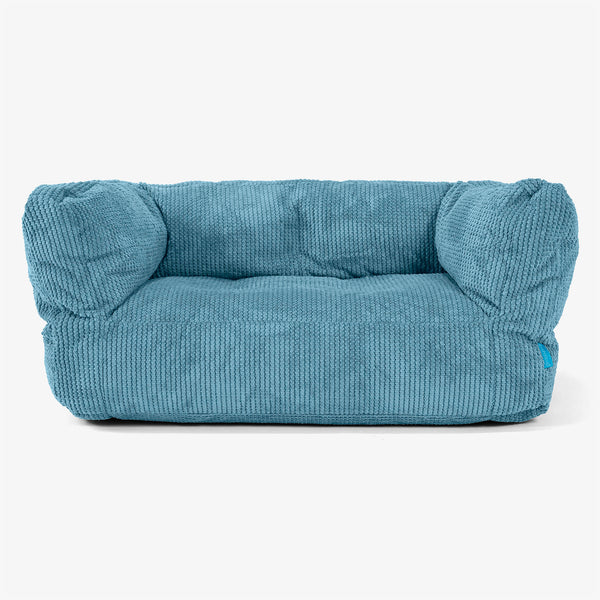 Albert Barnesofa-saccosekk 2-6 år - Pom-pom Turkis 01
