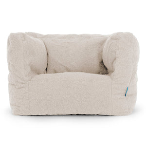 Albert Sekkelenestol for Barn 1-5 år - Bouclé Elfenben